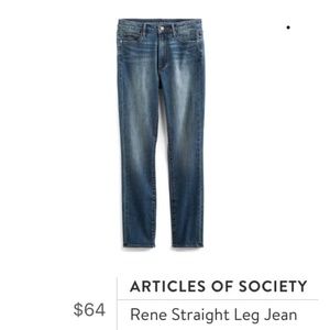 Articles of Society Rene Straight Leg Jeans